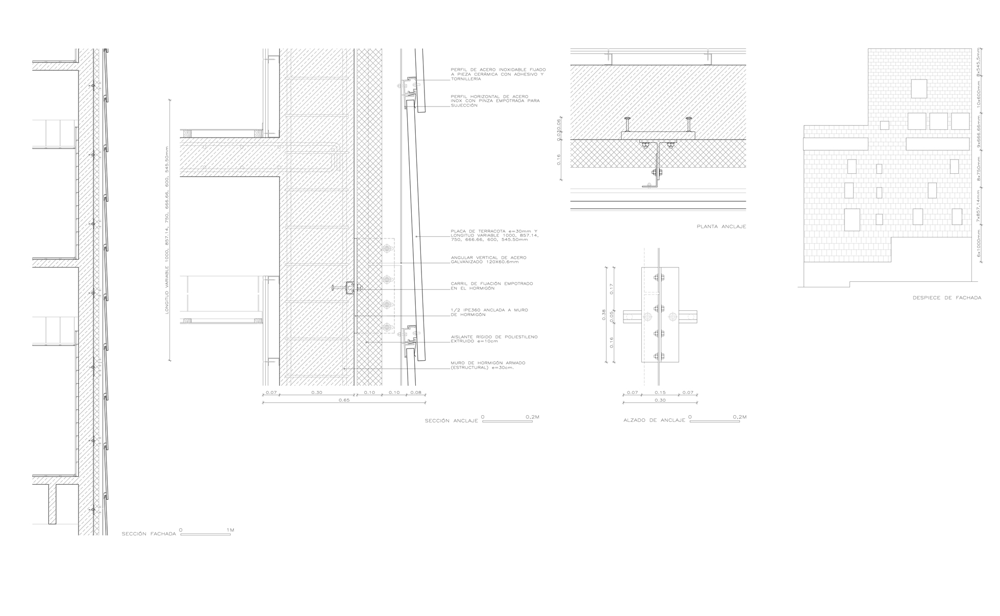 Revestiment de panells de terracota