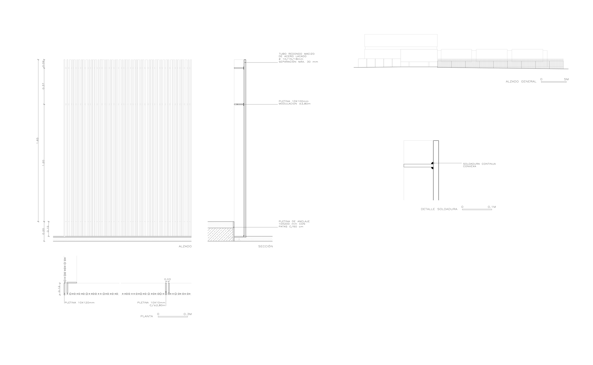 Tanca de rodons d'acer