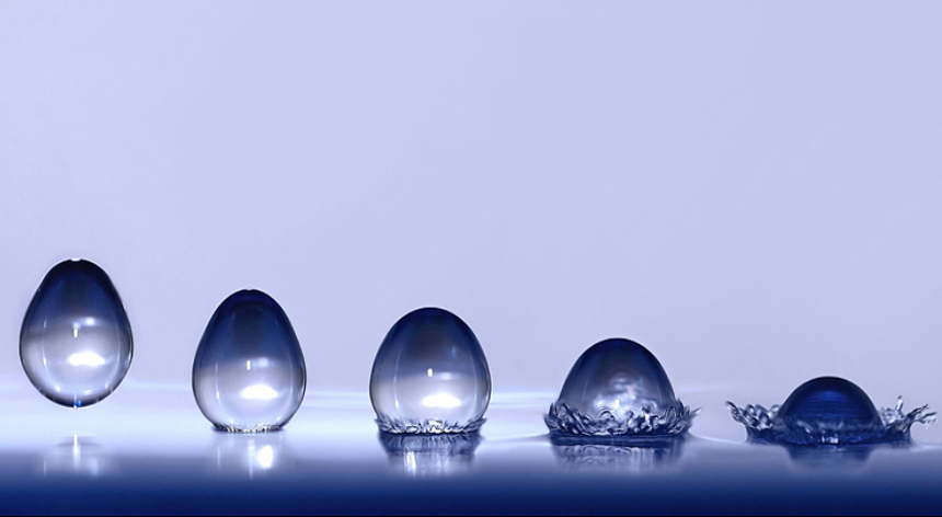 Bombolles sobre aigua