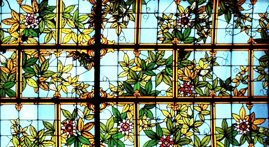 Vitrall colors sostre